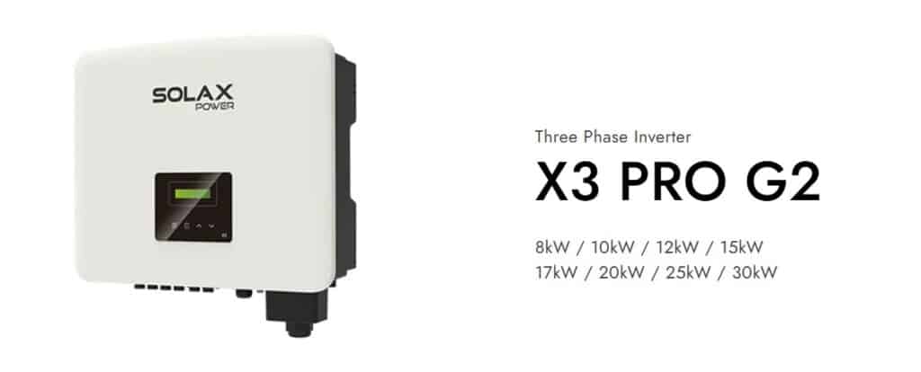 SolaX 30 KW Three Phase Inverter