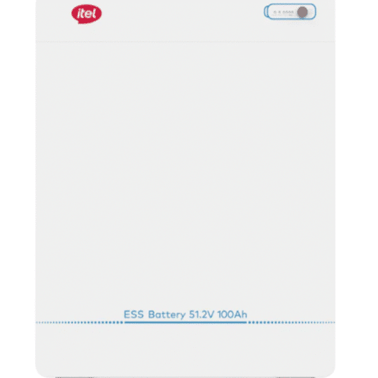 Itel IPL-51100 LiFePOâ Lithium Battery 51.2V 100Ah â 5.12kWh - IP20